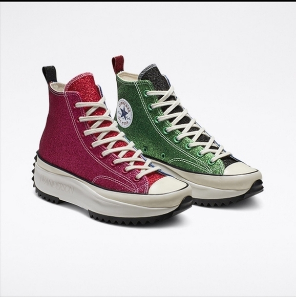 Converse Other - JW Anderson x Converse Run Star Hike platform glitter multiColor